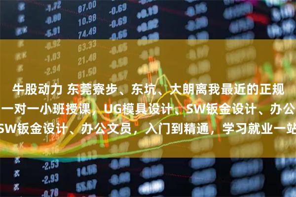 牛股动力 东莞寮步、东坑、大朗离我最近的正规电脑培训，随到随学，一对一小班授课，UG模具设计、SW钣金设计、办公文员，入门到精通，学习就业一站式服务